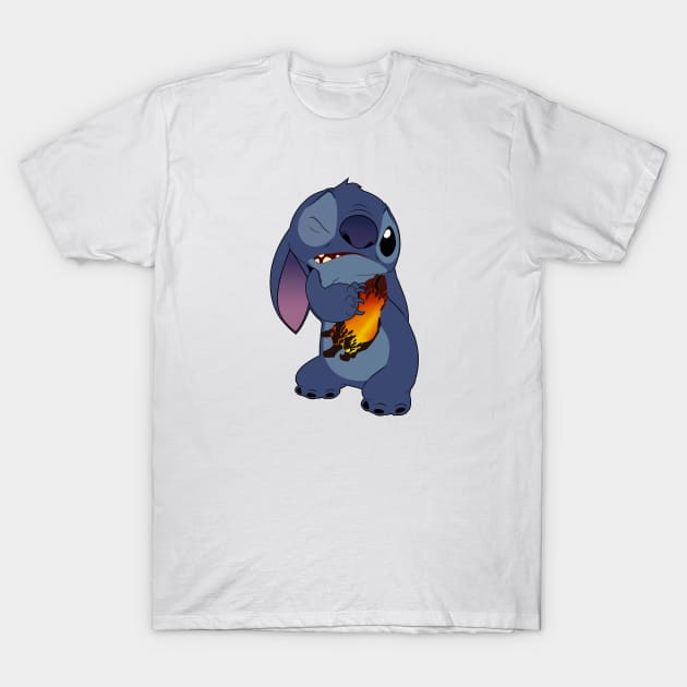 The power of Stitch T-Shirt by Rohman1610